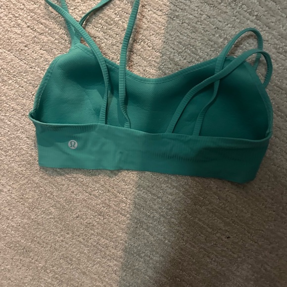 Lululemon Like a cloud Teal Women's bra Top - Picture 2 of 2